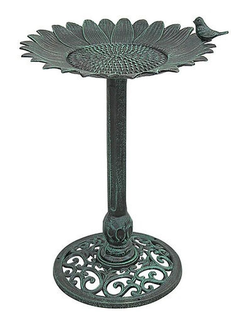 Birdbath Sunflower Vertigris 29"