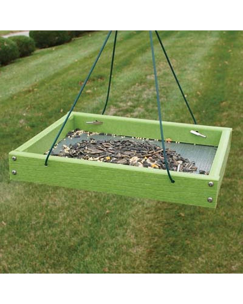 Going Green Platform Feeder Green