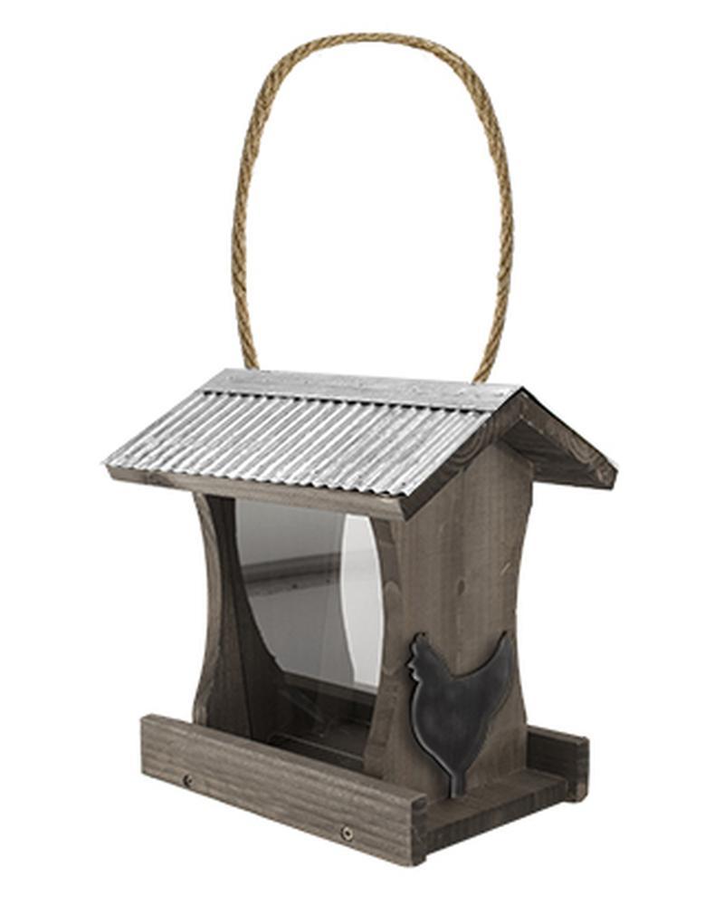 Rustic Farmhouse Tall Hopper Feeder