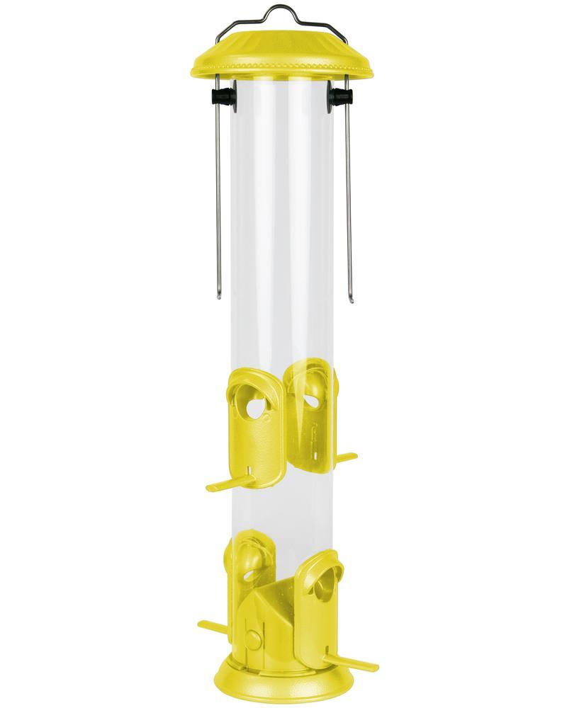Yellow Deluxe Tube Feeder 15"