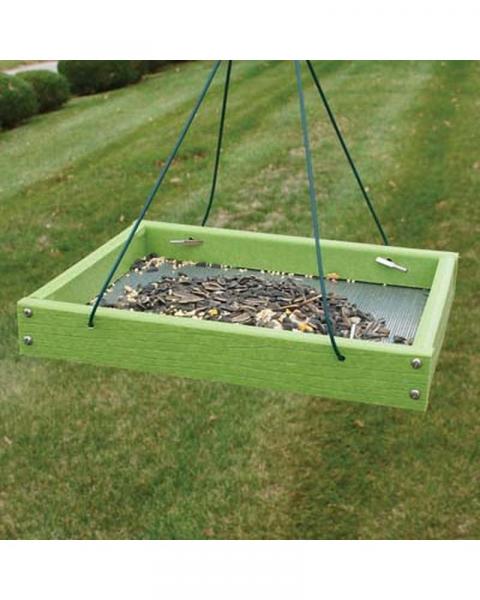 Going Green Platform Feeder Green