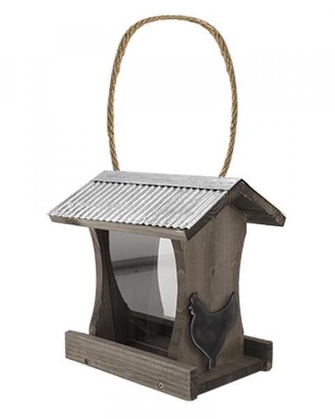 Rustic Farmhouse Tall Hopper Feeder
