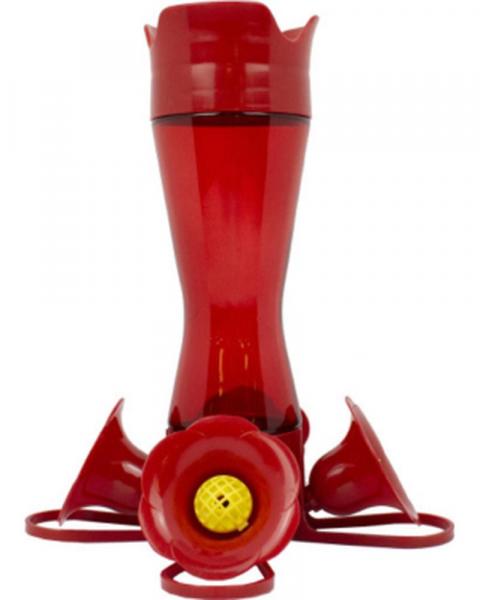 Pinch Waist Plastic Hummingbird Feeder