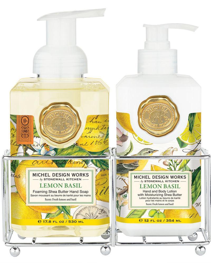 Lemon Basil Handcare Caddy