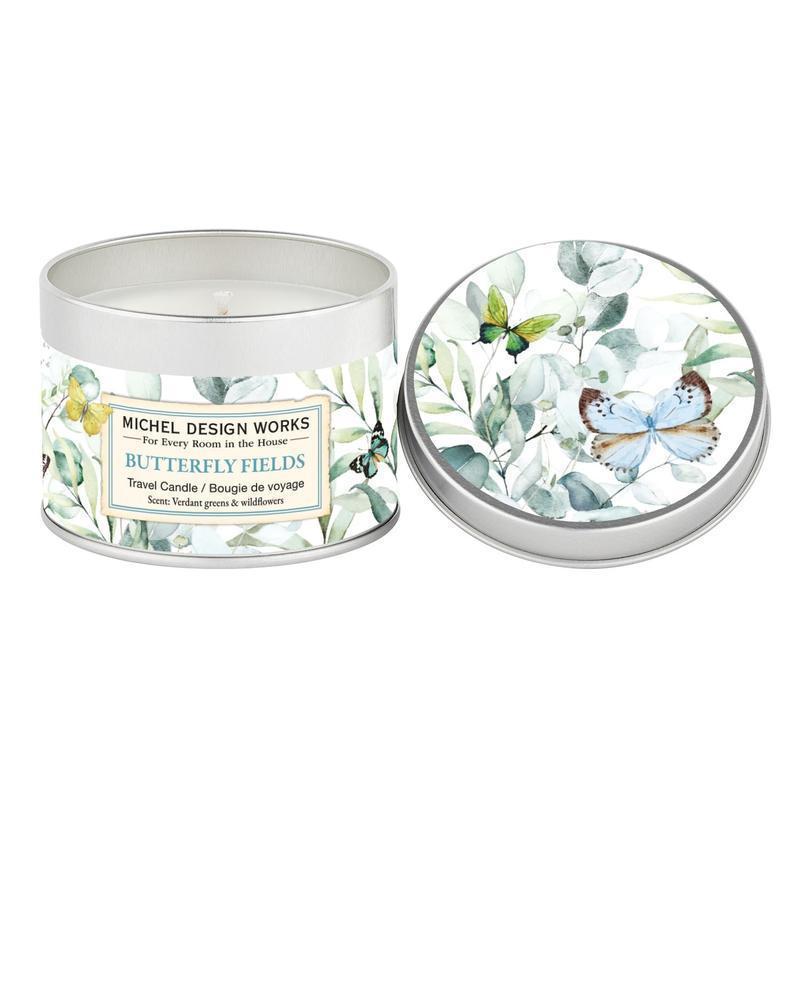 Butterfly Fields Travel Candle