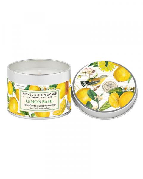 Lemon Basil Travel Candle