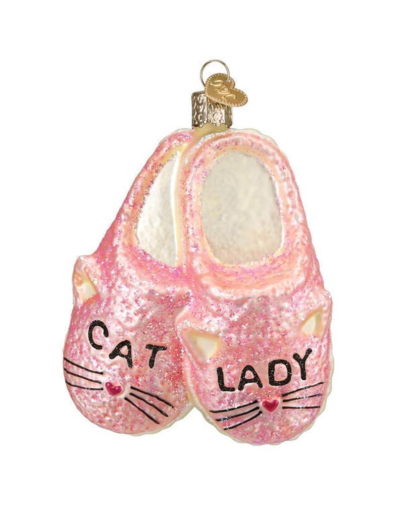 Old World Cat Lady Slippers