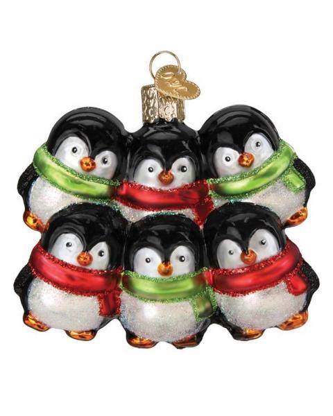 Old World Penguin Family Of Six