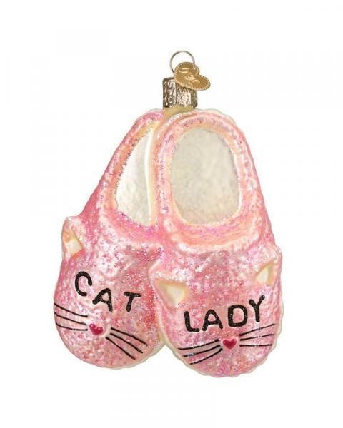 Old World Cat Lady Slippers