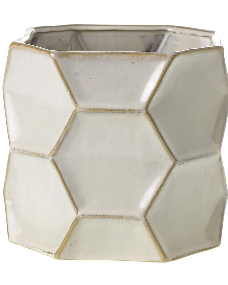 Jabi Pot 7.75x6.75" Cream