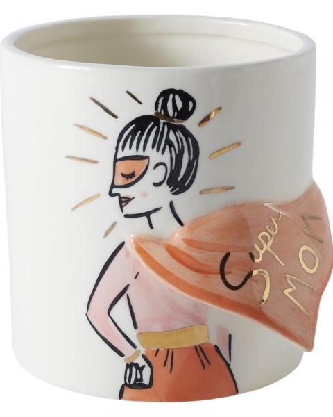 Super Mom Pot 5.25x4.25"