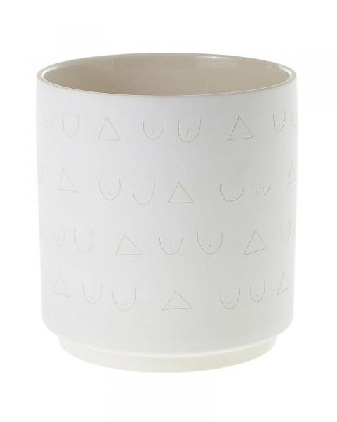 Triangles Tatas Pot 6"