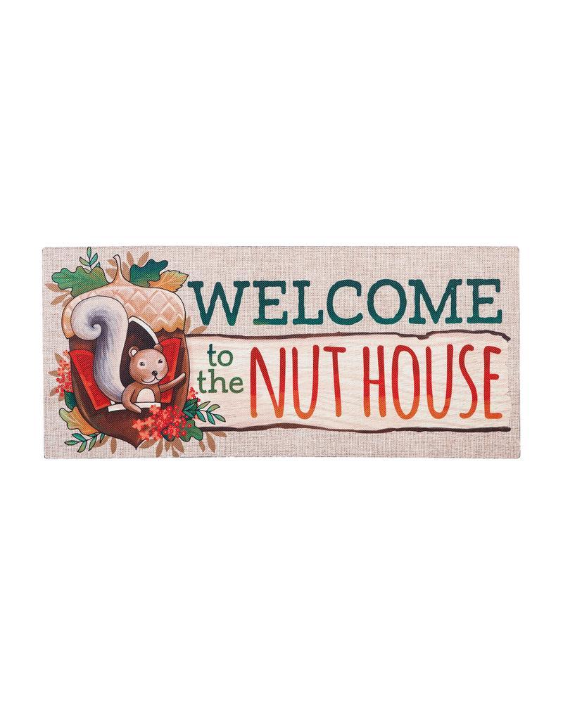 Sassafras Mat Welcome Nut House