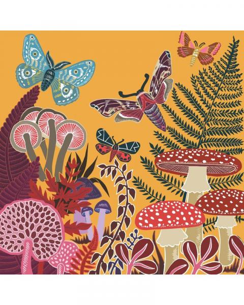 Luncheon Napkin Autumn Forest