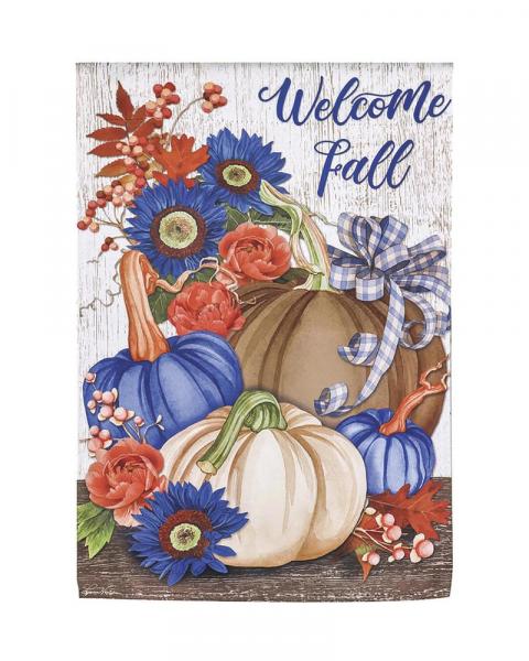 Garden Flag Welcome Fall