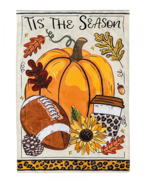 Garden Flag Tis Season Fall