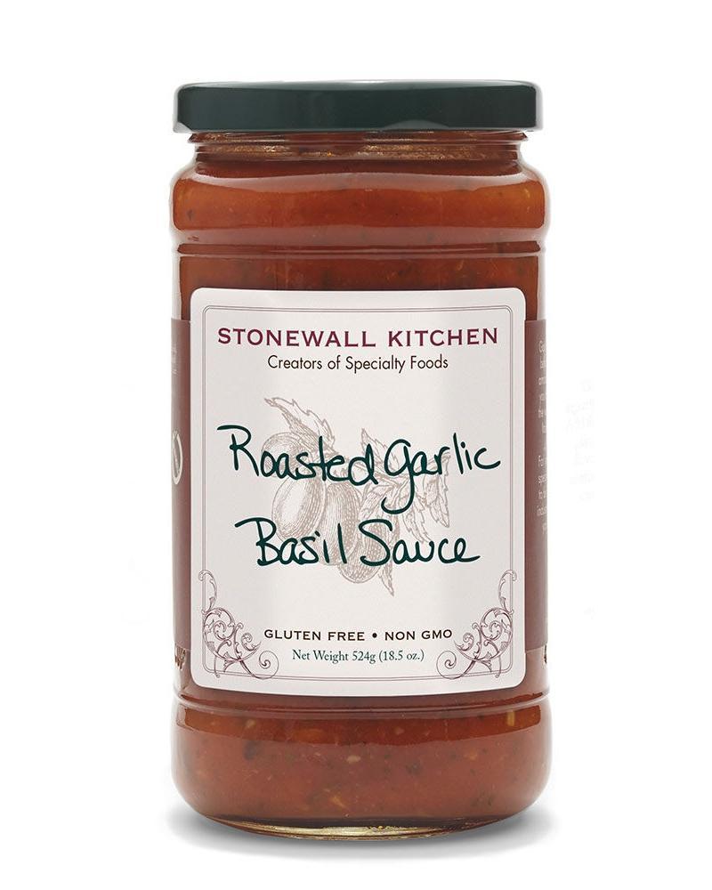 Roasted Garlic Basil Sauce