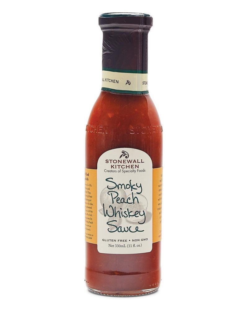 Smoky Peach Whiskey Sauce