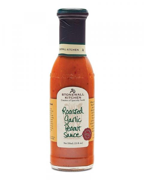 Roasted Garlic Peanut Sauce