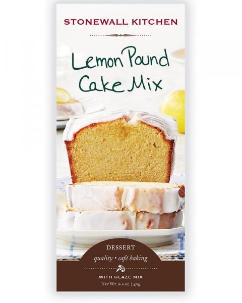 Lemon Pound Cake With Glaze