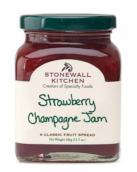 Strawberry Champagne Jam 11.5 Oz