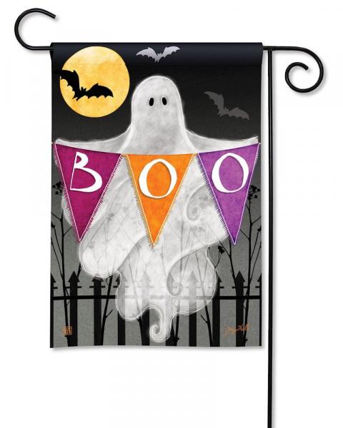 Garden Flag Halloween Ghost