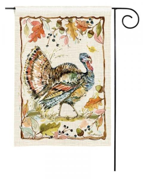 Garden Flag Thanksgiving Gather