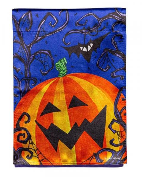 Garden Flag Jack O' Lantern