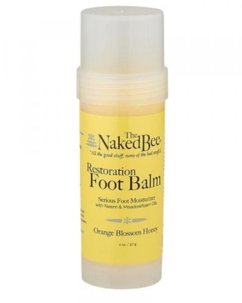 Restoration  Foot Balm, Orange Blossom Honey 2oz.