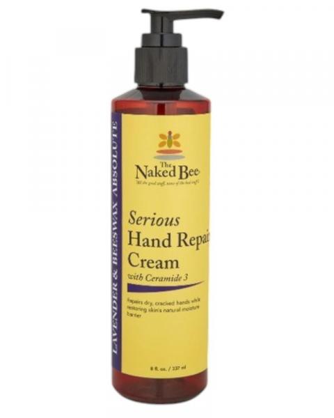 Serious Hand Repair Cream, Lavender & Beeswax 8oz.