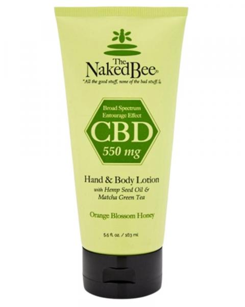 Hand & Body Lotion Cbd, Orange Blossom Honey 5.5oz.