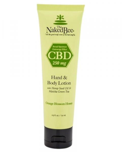 Hand & Body Lotion Cbd, Orange Blossom Honey 2.5oz.
