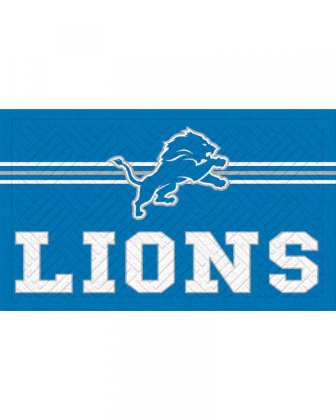 Embossed Doormat Detroit Lions