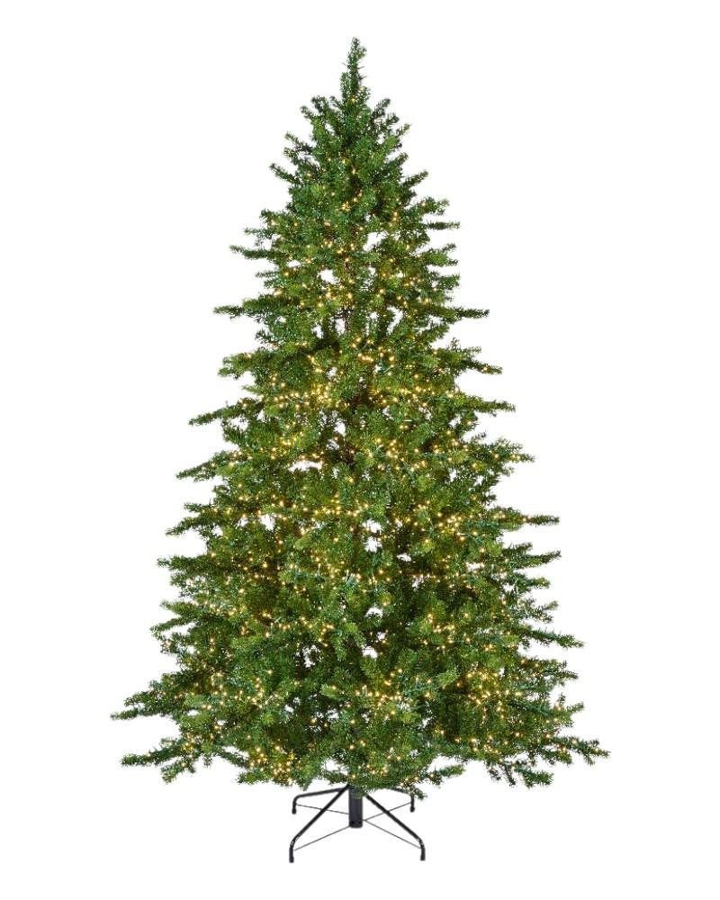7.5' Galloway With 4400 Warm White LED Lights