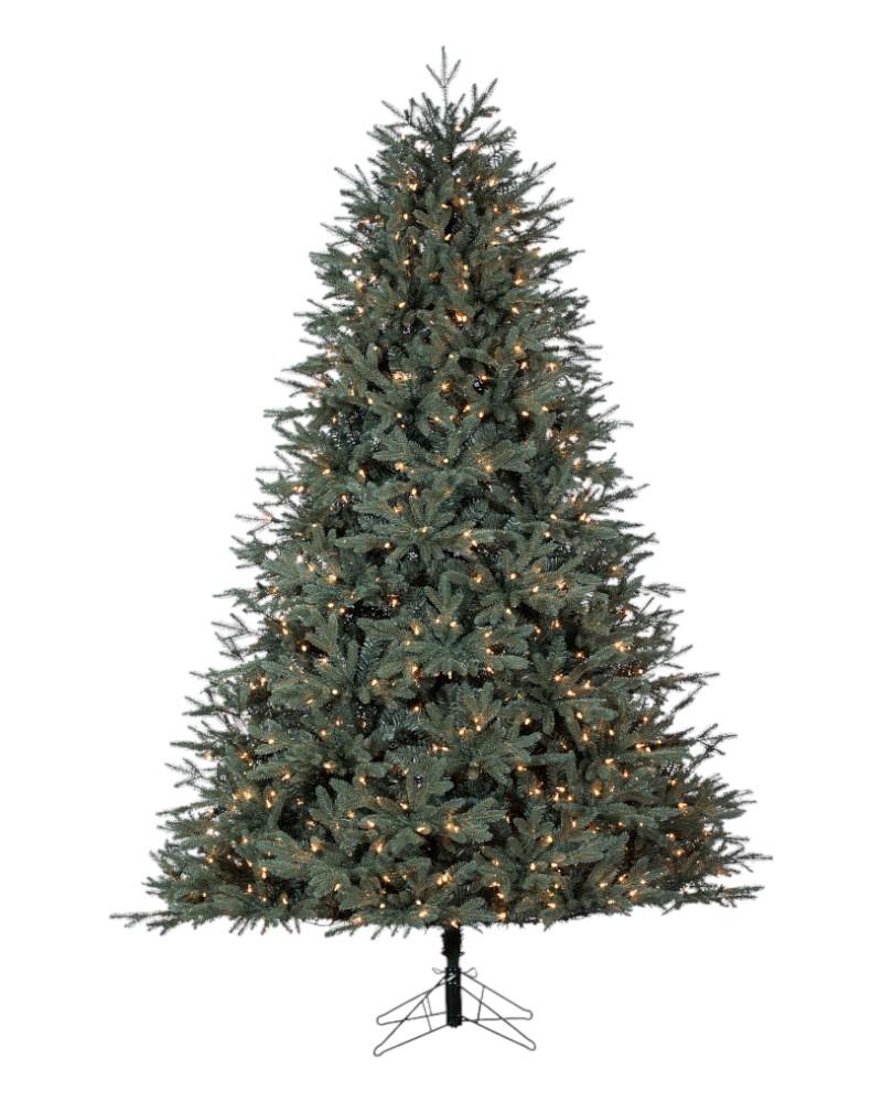 9' Bradbury Blue Spruce With 1400 Color Changing LED Lights