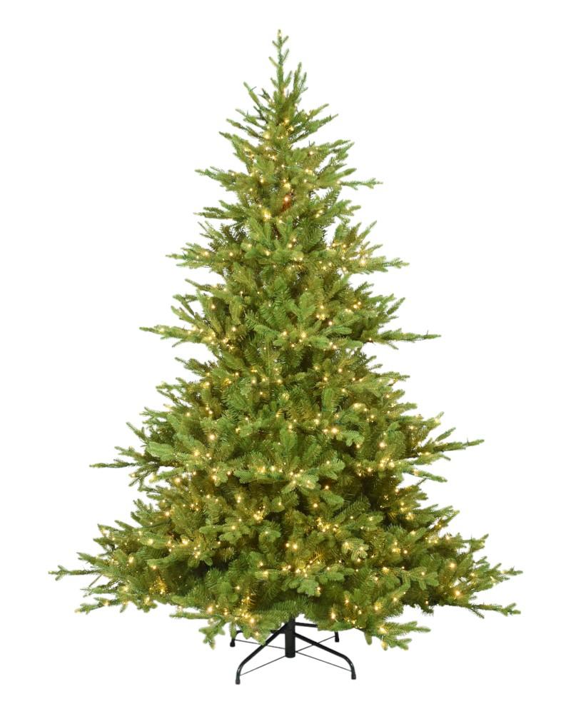 7.5' Norway Spruce With 1200 Color Changing Starry LED Lights