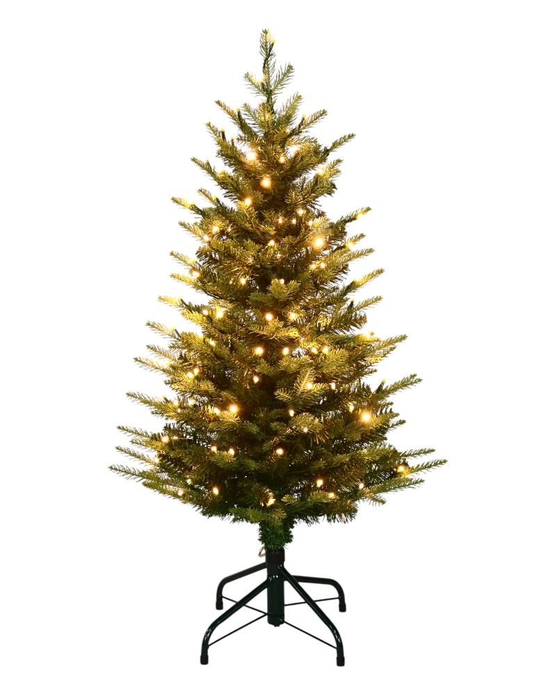 3.5' Kensington Fir With 250 Color Changing Starry LED Lights