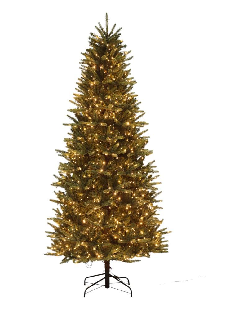 7' Wyoming Fir Slim With 1000 Color Changing LED Lights