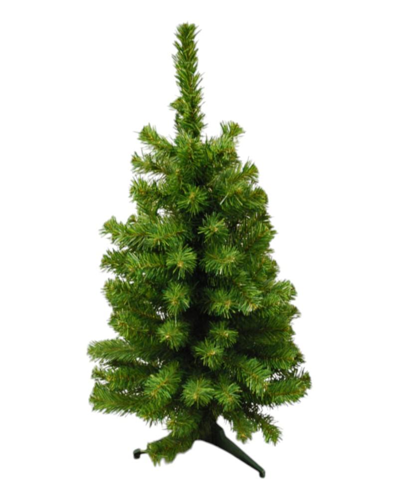 3' Norway Pine With 100 Warm White LED Lights