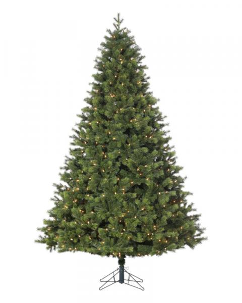 7.5' Wabash Spruce With 650 Color Changing LED Lights
