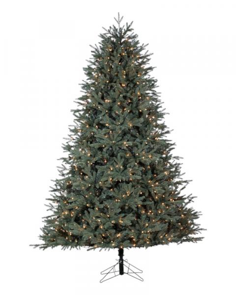 9' Bradbury Blue Spruce With 1400 Color Changing LED Lights