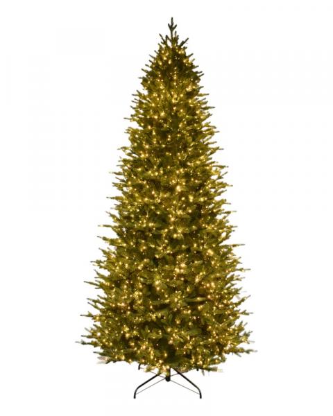9' Rocky Mountain Fir With 2500 Color Changing Starry LED Lights
