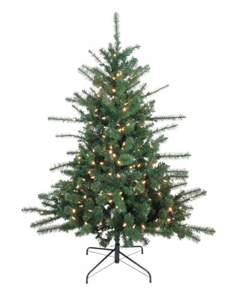 5' Pine With 350 Warm White LED Lights