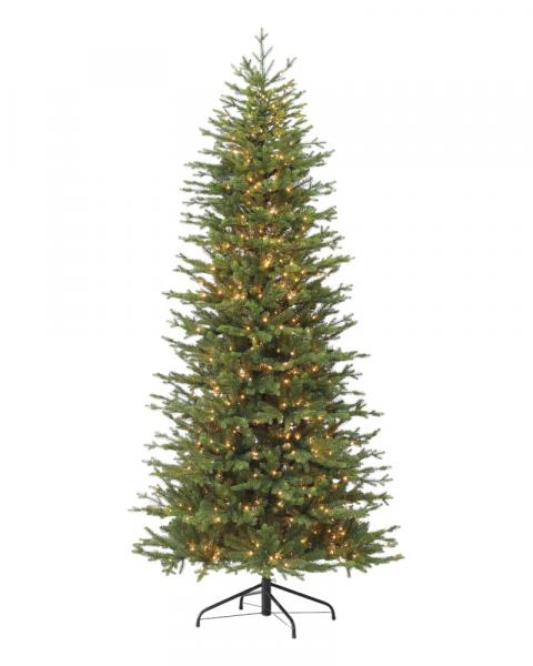 7.5' Southern Slim Fir With 900 Color Changing LED Lights