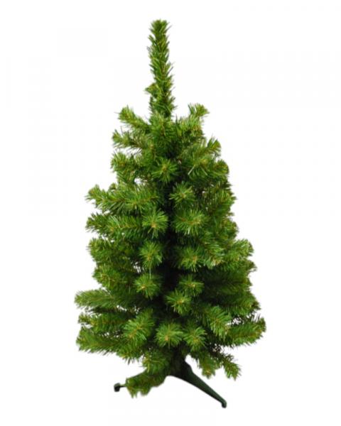 3' Norway Pine With 100 Warm White LED Lights