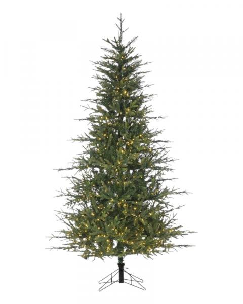 9' Fieldstone Spruce With 1000 Color Changing LED Lights