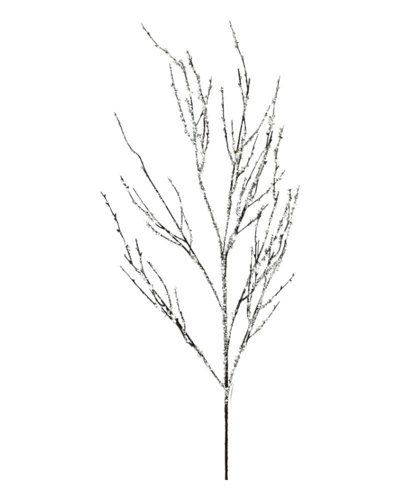 Iced Twig Spray 40" Nat Frost