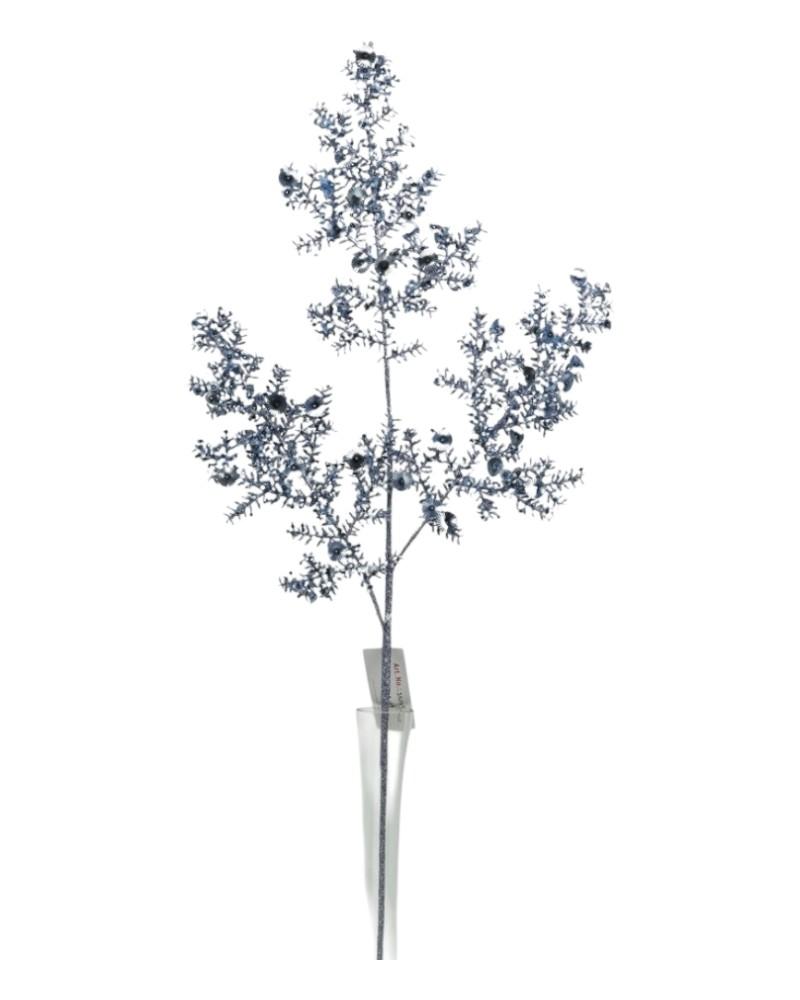 Glitter Juniper Spray 31" Blue