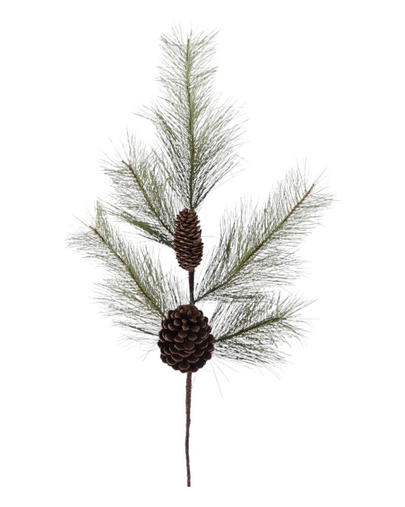 Long Pine Spray With cone 27"