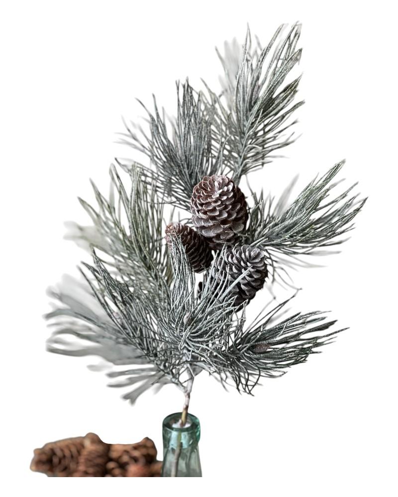 Frosted Emperor Pine Spray 30"